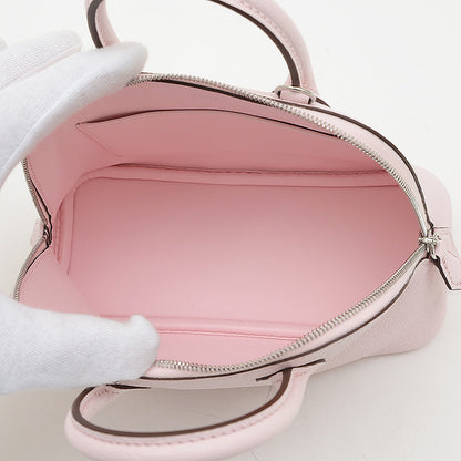 ボリード1923 ミニ シェーブル ローズダーリン シルバー金具 W刻印 ハンドバッグ