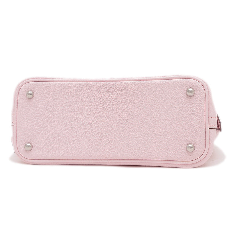 ボリード1923 ミニ シェーブル ローズダーリン シルバー金具 W刻印 ハンドバッグ