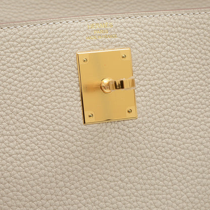 ケリー28 内縫い トゴ クレ ゴールド金具 W刻印 ハンドバッグ