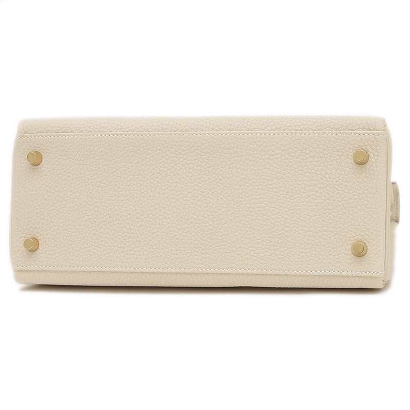 ケリー28 内縫い トゴ クレ ゴールド金具 W刻印 ハンドバッグ