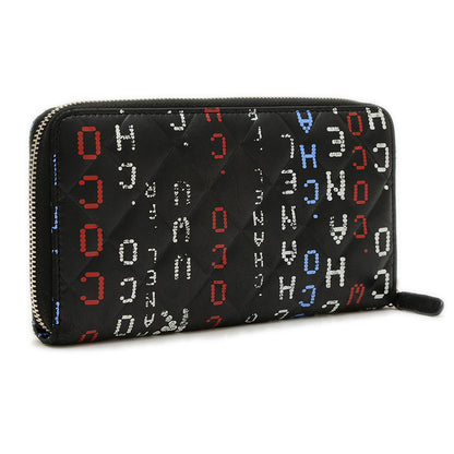 タイポグラフィー マトラッセ ラウンドファスナー 長財布 ラムスキン A82655 長財布