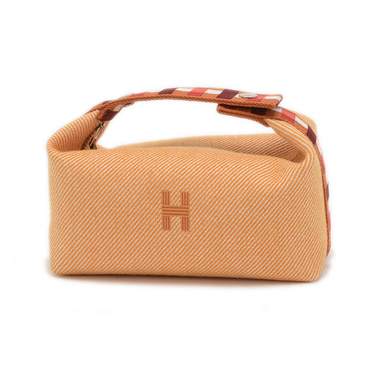 ブリッドアブラック PM ポーチ オ カレ フォーブ/オレンジ ハンドバッグ