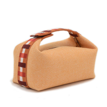 ブリッドアブラック PM ポーチ オ カレ フォーブ/オレンジ ハンドバッグ