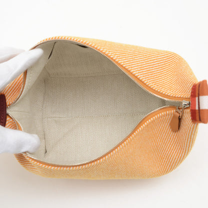 ブリッドアブラック PM ポーチ オ カレ フォーブ/オレンジ ハンドバッグ