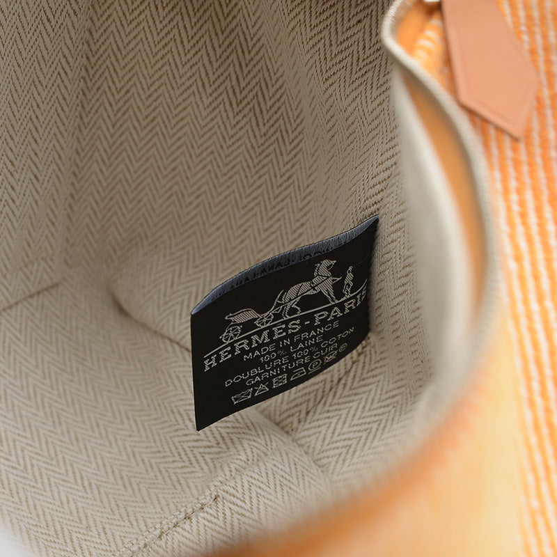 ブリッドアブラック PM ポーチ オ カレ フォーブ/オレンジ ハンドバッグ