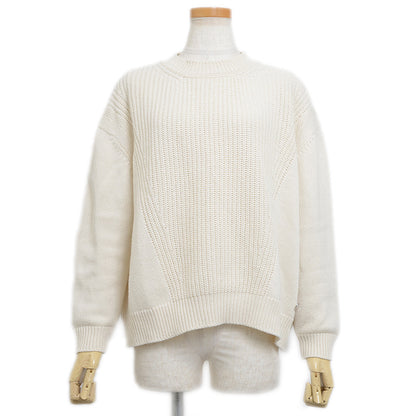 ニット トップス カシミヤ混 セリエ アイボリー レディース 36サイズ ニット
