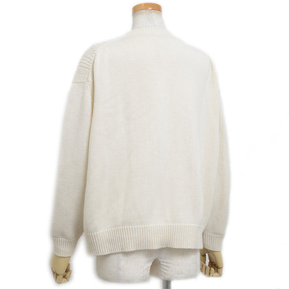 ニット トップス カシミヤ混 セリエ アイボリー レディース 36サイズ ニット