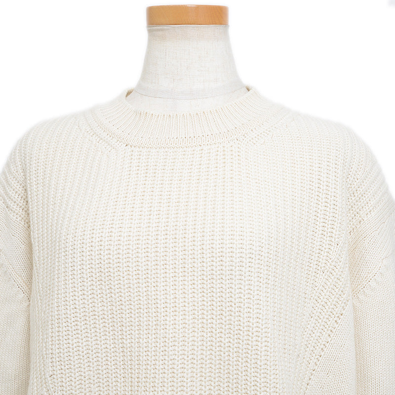 ニット トップス カシミヤ混 セリエ アイボリー レディース 36サイズ ニット