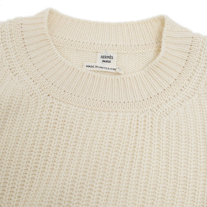 ニット トップス カシミヤ混 セリエ アイボリー レディース 36サイズ ニット