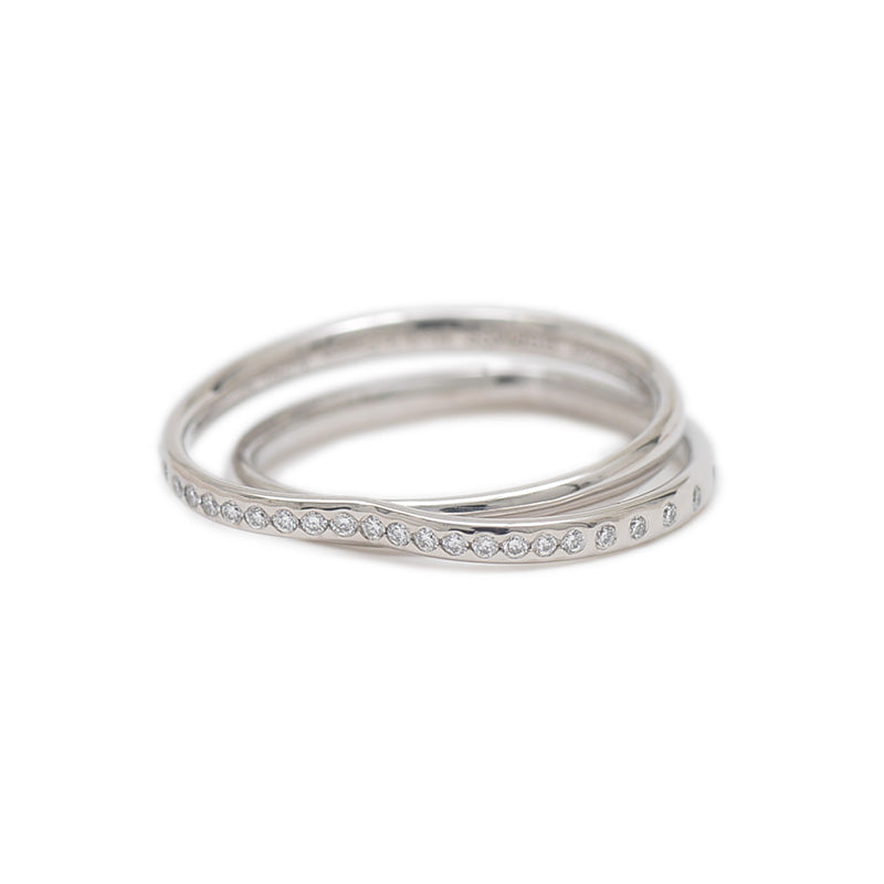 ヴェルティージュ クール リング K18WG/ダイヤ #50 リング・指輪