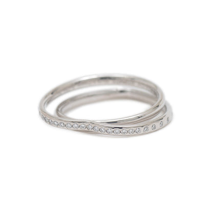 ヴェルティージュ クール リング K18WG/ダイヤ #50 リング・指輪