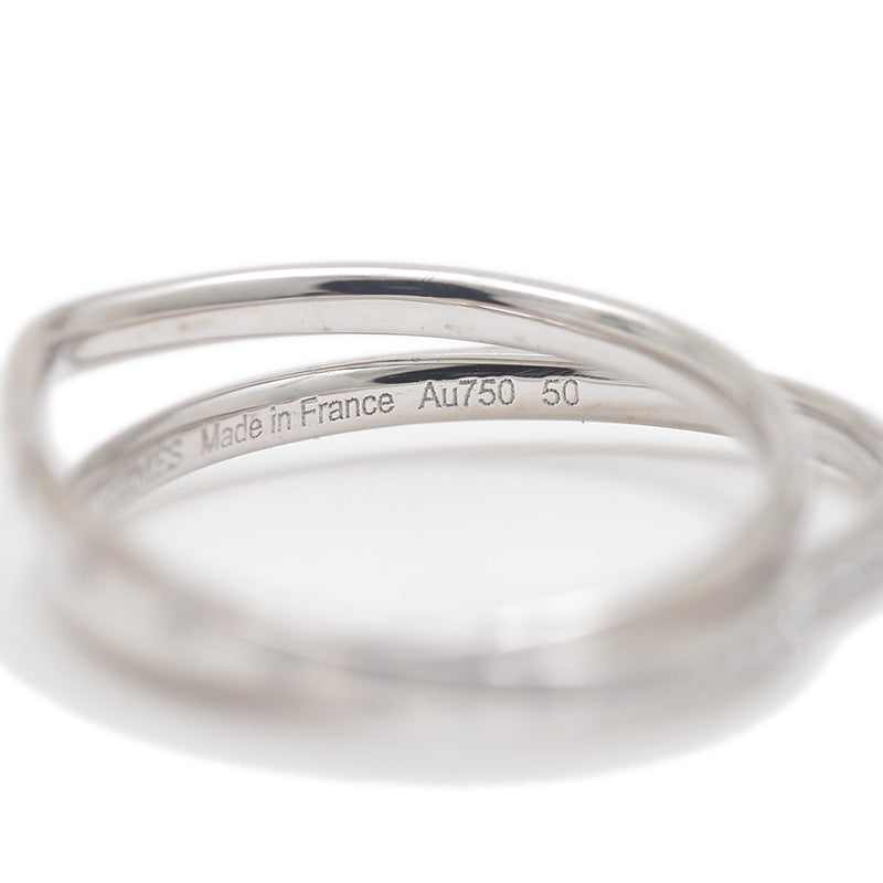 ヴェルティージュ クール リング K18WG/ダイヤ #50 リング・指輪