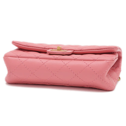 2.55 ウエストポーチ カーフスキン ピンク ゴールド金具 ソルド品 ウエストバッグ