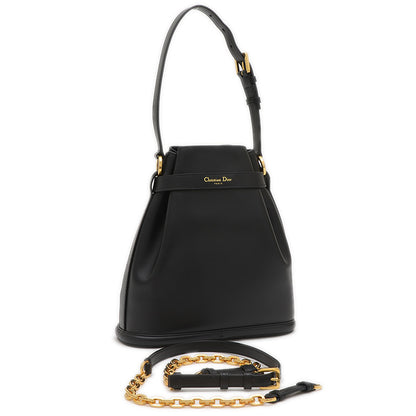 C'estDior ミディアム 2WAYバッグ ブラック M2271UBHA ハンドバッグ