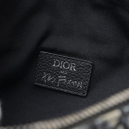 サドルバッグ アレックスフォックストン オブリーク ボディバッグ ネイビー ショルダーバッグ