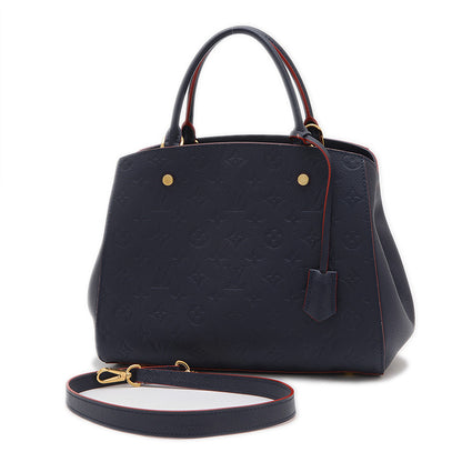 モノグラムアンプラント モンテーニュBB 2WAYバッグ マリーヌルージュ M42746 ハンドバッグ