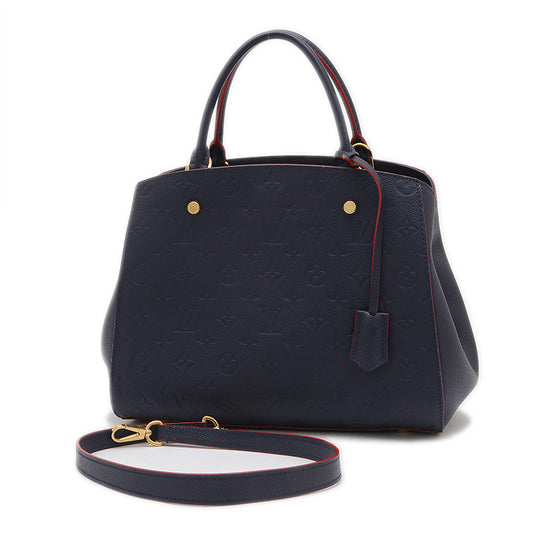 モノグラムアンプラント モンテーニュBB 2WAYバッグ マリーヌルージュ M42746 ハンドバッグ