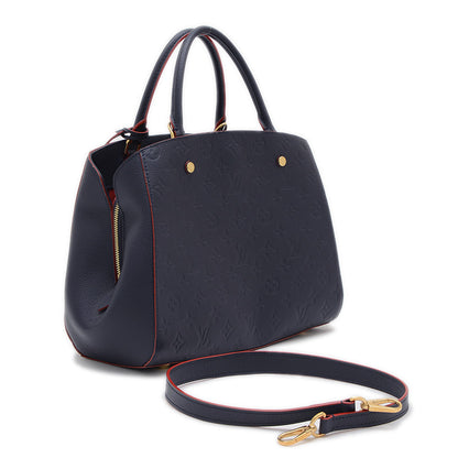 モノグラムアンプラント モンテーニュBB 2WAYバッグ マリーヌルージュ M42746 ハンドバッグ