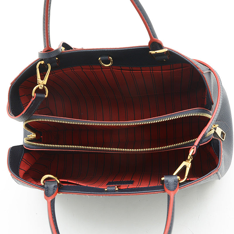 モノグラムアンプラント モンテーニュBB 2WAYバッグ マリーヌルージュ M42746 ハンドバッグ