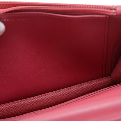 ボーイシャネル チェーンウォレット ラムスキン ピンク シルバー金具 A81969 ショルダーバッグ