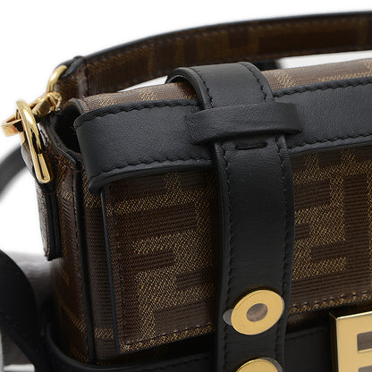 ズッカ バケット 2WAYバッグ PVC/レザー ブラウン/ブラック 8BS034 ショルダーバッグ