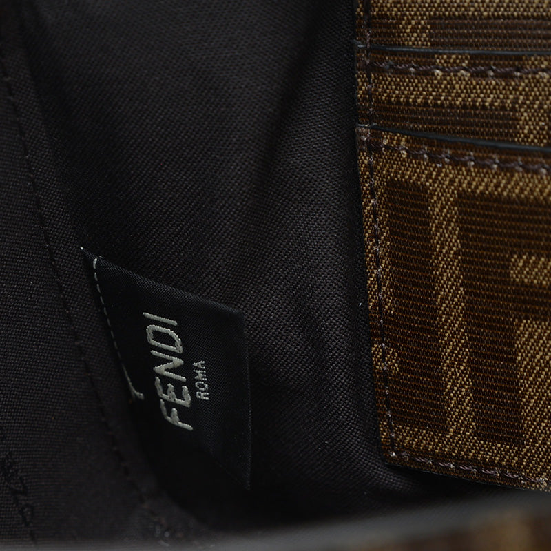 ズッカ バケット 2WAYバッグ PVC/レザー ブラウン/ブラック 8BS034 ショルダーバッグ