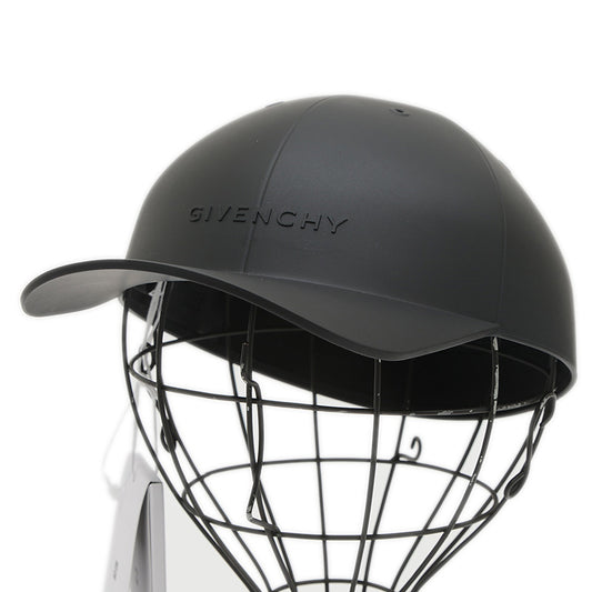 ラバーファブリック モールデッド キャップ ブラック 58サイズ キャップ