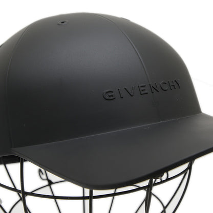 ラバーファブリック モールデッド キャップ ブラック 58サイズ キャップ