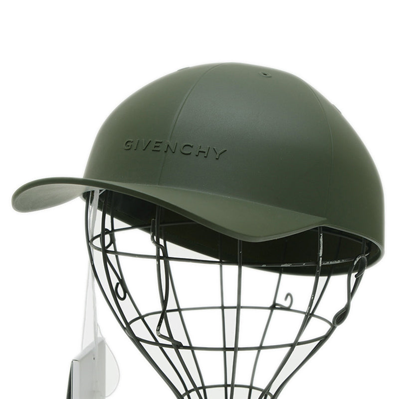 ラバーファブリック モールデッド キャップ カーキ 58サイズ キャップ