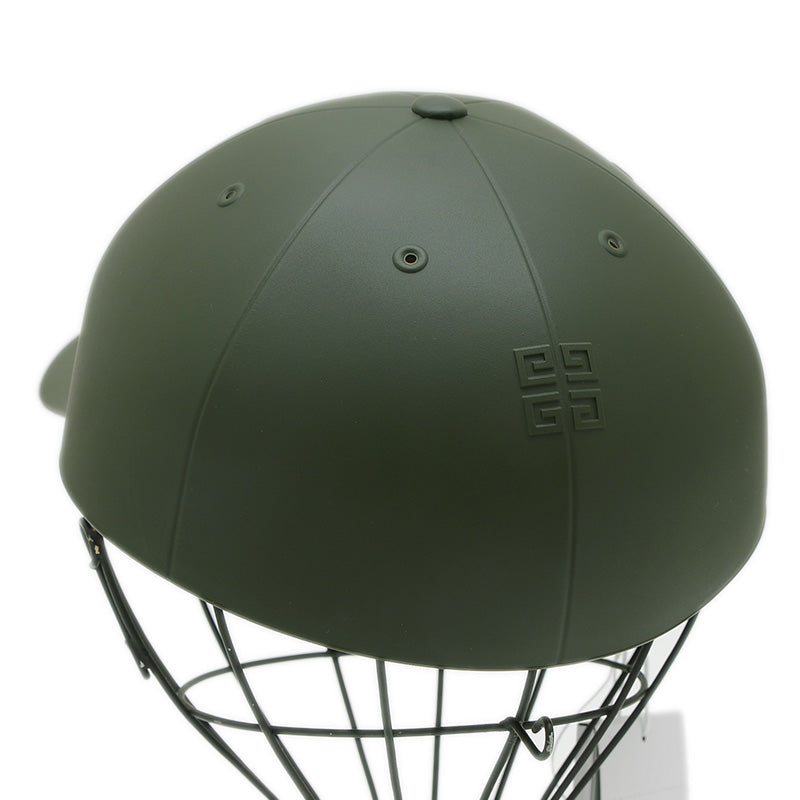 ラバーファブリック モールデッド キャップ カーキ 58サイズ キャップ