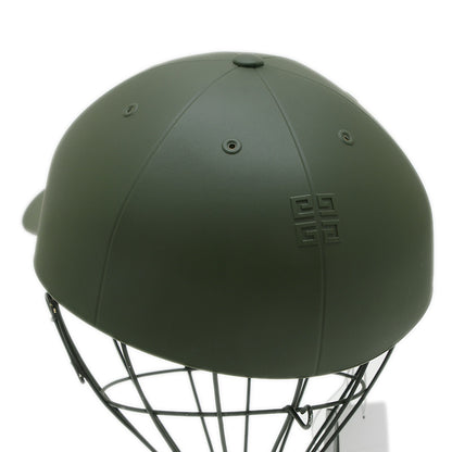 ラバーファブリック モールデッド キャップ カーキ 58サイズ キャップ