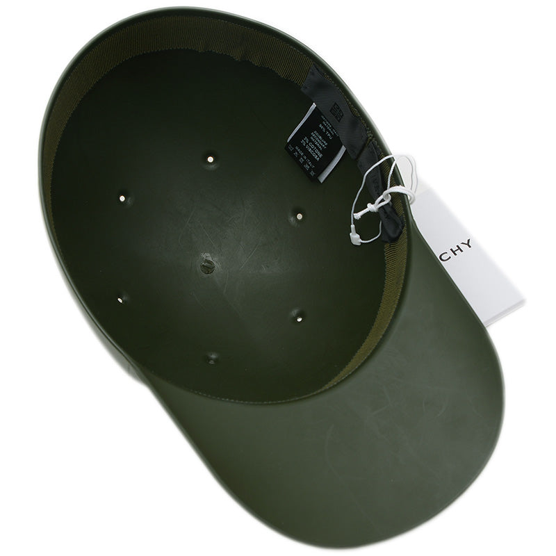 ラバーファブリック モールデッド キャップ カーキ 58サイズ キャップ