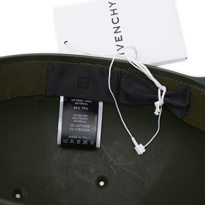 ラバーファブリック モールデッド キャップ カーキ 58サイズ キャップ