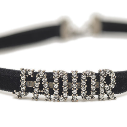 チョーカー ロゴ ジャドール ラインストーン J'adore チョーカー