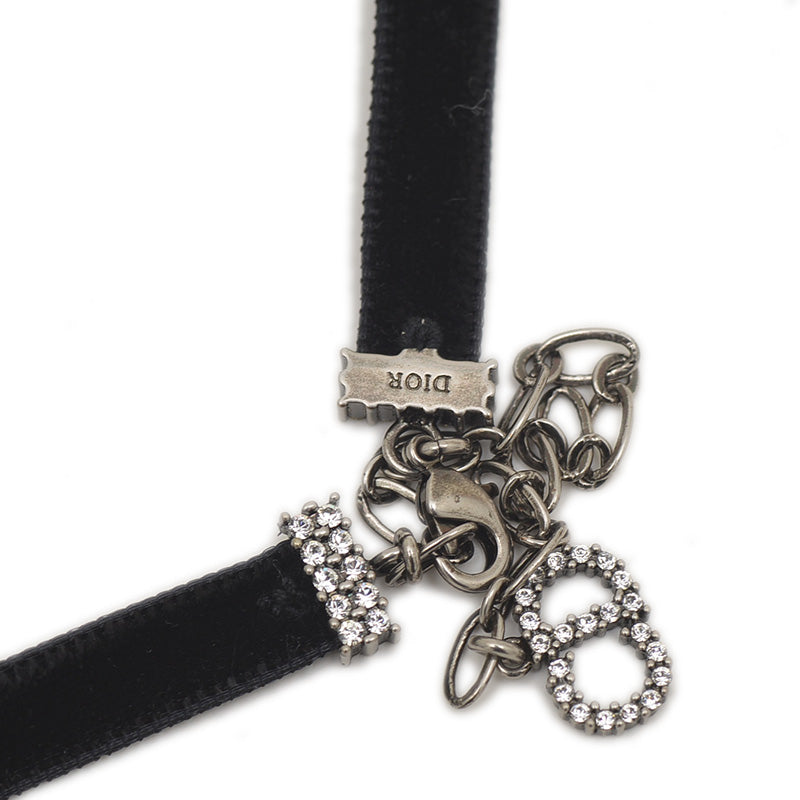 チョーカー ロゴ ジャドール ラインストーン J'adore チョーカー