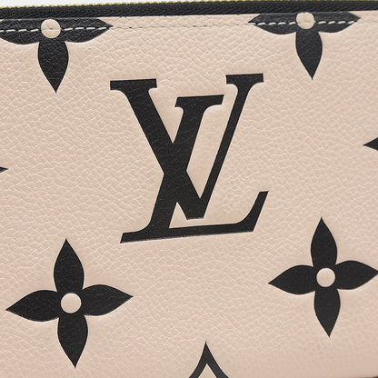 LVクラフティ アンプラント ジッピーウォレット 長財布 クレーム/ノワール M69727 長財布