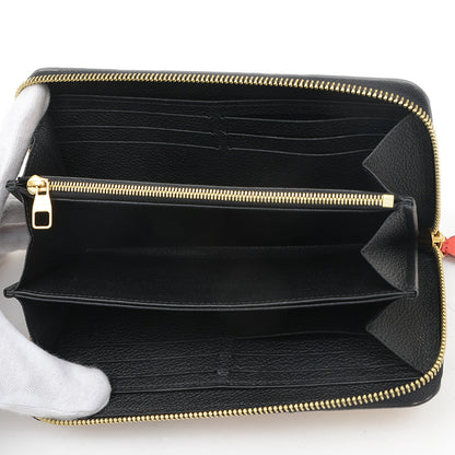 LVクラフティ アンプラント ジッピーウォレット 長財布 クレーム/ノワール M69727 長財布