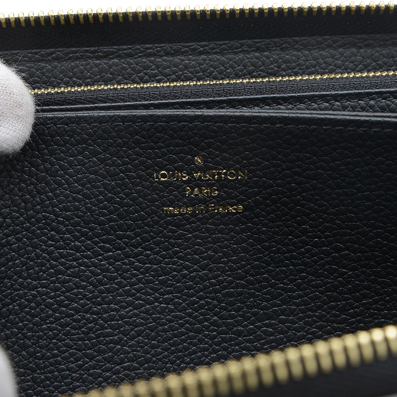 LVクラフティ アンプラント ジッピーウォレット 長財布 クレーム/ノワール M69727 長財布