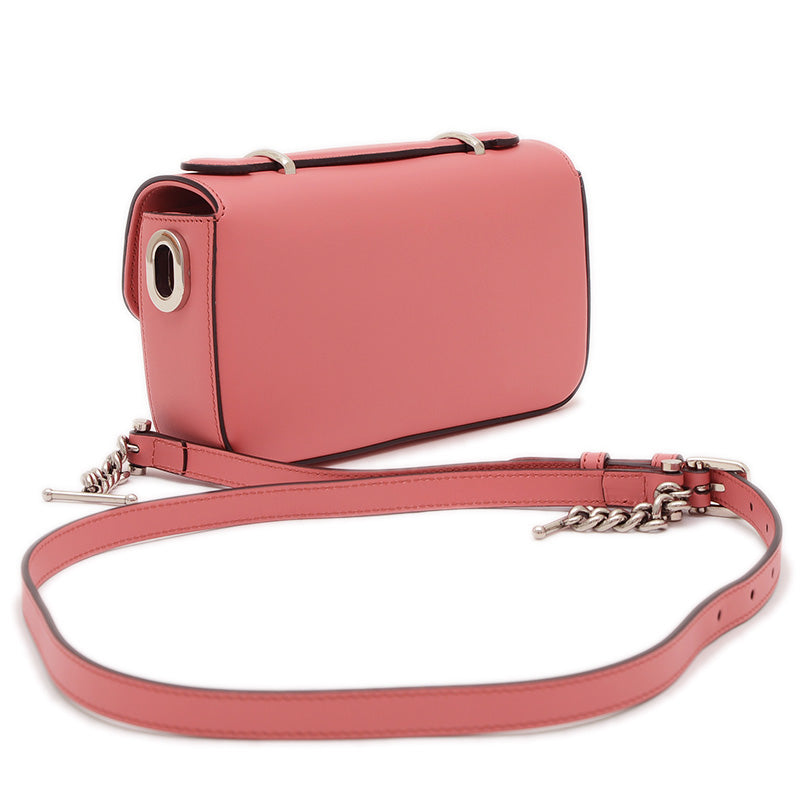 プチGG ミニ ショルダーバッグ レザー ピンク 739722 ショルダーバッグ