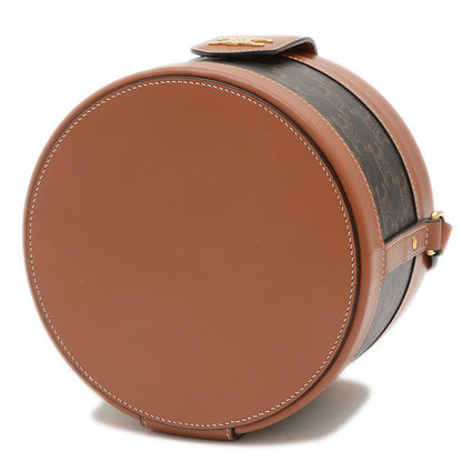 トリオンフ タンブール ミディアム ショルダーバッグ タン/ブラック ショルダーバッグ