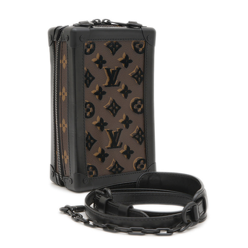 モノグラムタフタージュ ヴァーティカル ソフトトランク ショルダーバッグ M45044 ショルダーバッグ