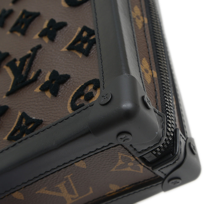 モノグラムタフタージュ ヴァーティカル ソフトトランク ショルダーバッグ M45044 ショルダーバッグ