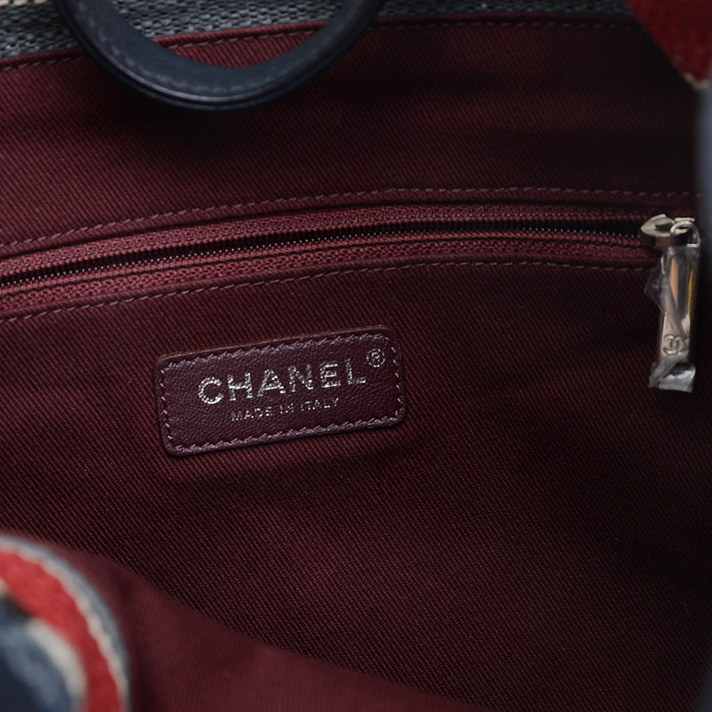 ドーヴィル バックパック ヘンプ/レザー ベージュ A93787 リュック・デイパック