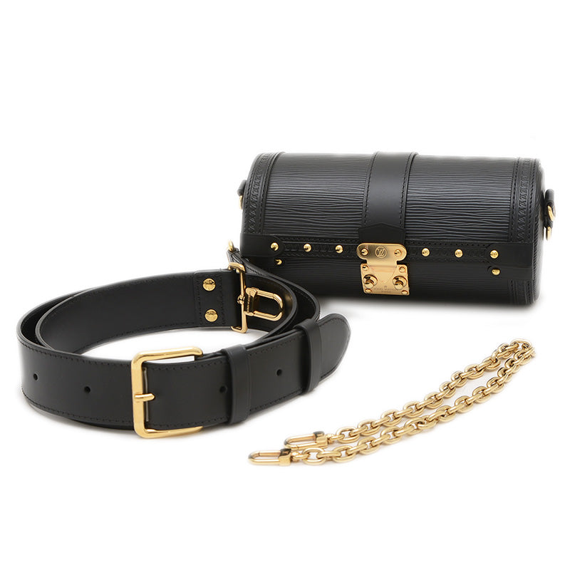 エピ パピヨン トランク 2WAYバッグ ブラック M58655 ショルダーバッグ