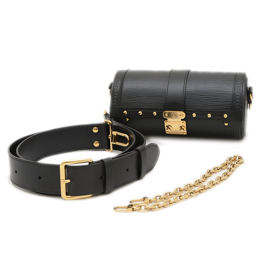 エピ パピヨン トランク 2WAYバッグ ブラック M58655 ショルダーバッグ