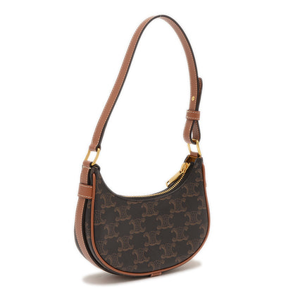 トリオンフ アヴァ ミニ ハンドバッグ ポーチ タン/ブラック ハンドバッグ