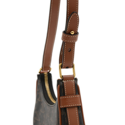 トリオンフ アヴァ ミニ ハンドバッグ ポーチ タン/ブラック ハンドバッグ