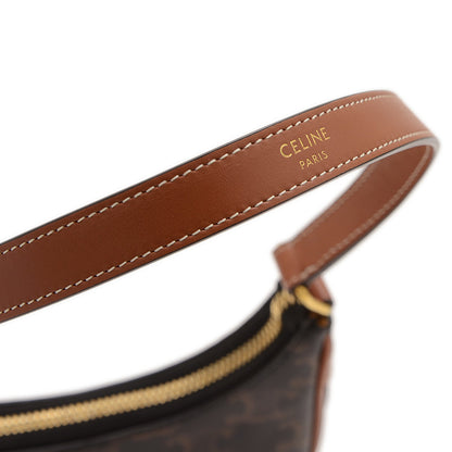 トリオンフ アヴァ ミニ ハンドバッグ ポーチ タン/ブラック ハンドバッグ