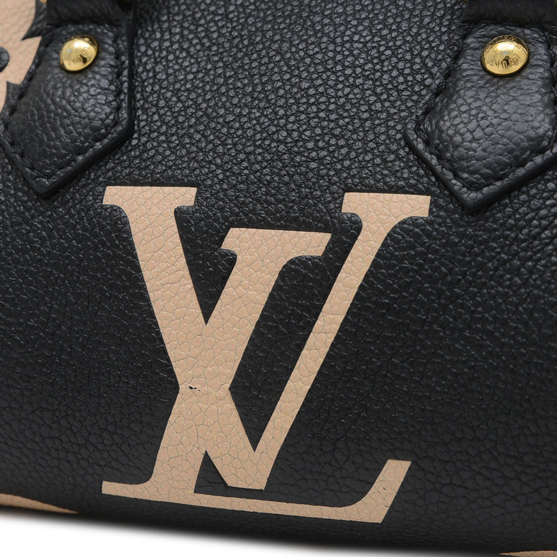 モノグラムアンプラント パピヨンBB 2WAYバッグ ブラック/ベージュ M45980 ハンドバッグ