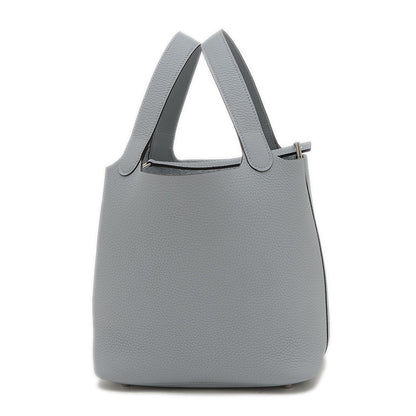 ピコタンロック MM 22 トリヨン グリパンタン シルバー金具 W刻印 ハンドバッグ